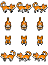Cat Sprite Sheet