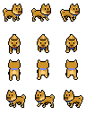 Dog Sprite Sheet